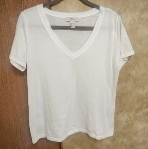 NWOT L White Tee